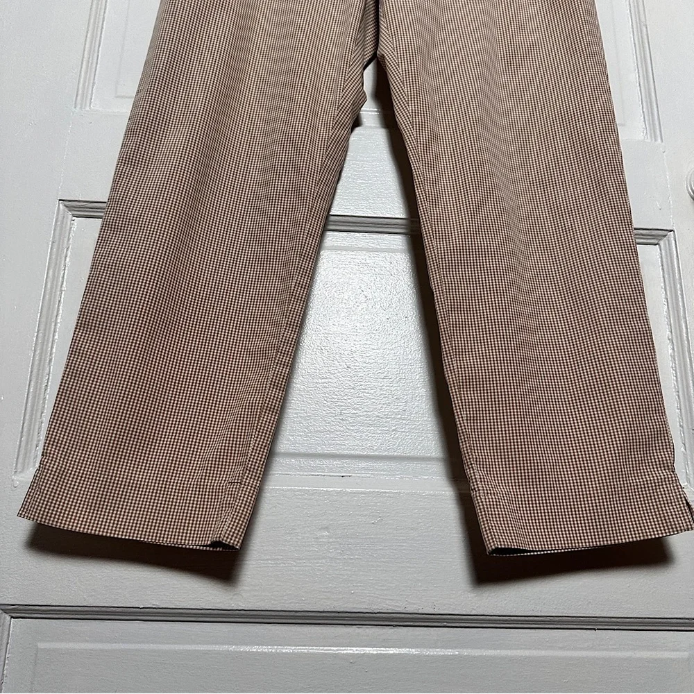 3/$20💥 Talbots‎ Signature Ankle Pants Plaid Chinos Cotton Preppy Preppy 8